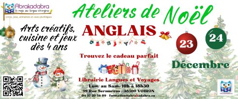 STAGE NOEL ANGLAIS